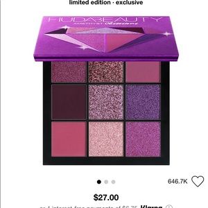 Huda Beauty palette